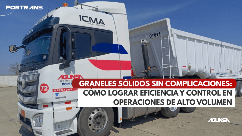 Mover grandes volúmenes de carga no es solo una cuestión de capacidad, sino de precisión.