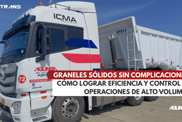Mover grandes volúmenes de carga no es solo una cuestión de capacidad, sino de precisión.