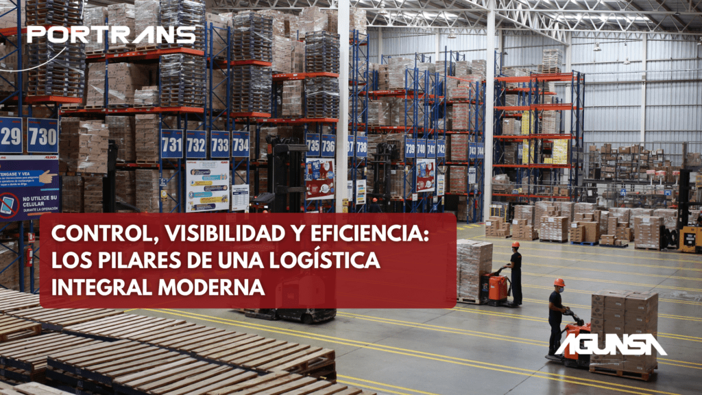 La logística actual exige soluciones capaces de integrar procesos, tecnología y control operativo.
