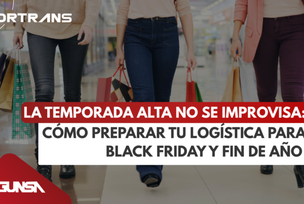 Black Friday y las compras de Navidad concentran una mayor actividad comercial y con ella, un incremento en el movimiento de mercancías, pedidos, importaciones, almacenamiento y despachos.